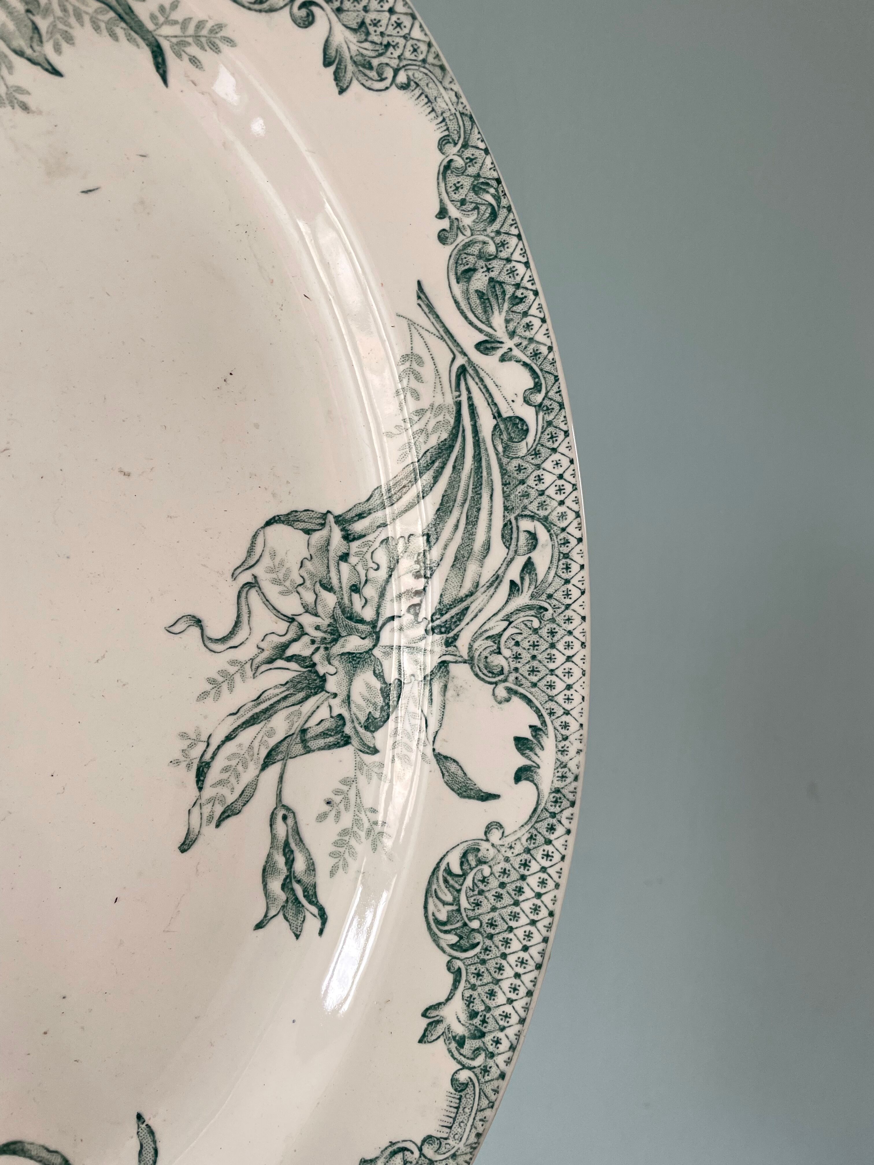 Ancient dish 1900 Iron Land