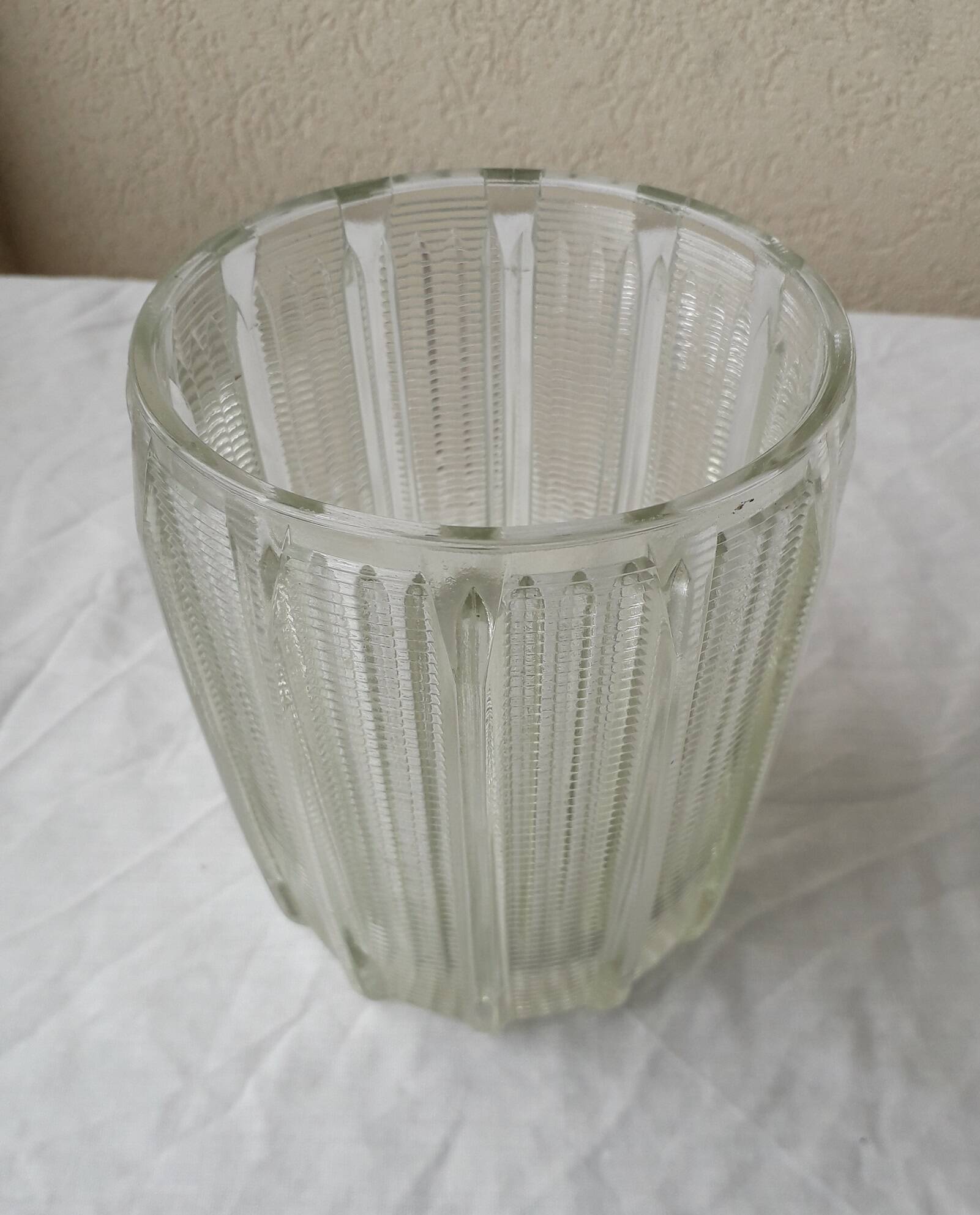 Abat-jour verre holophane