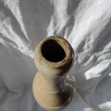 Vintage enamelled stoneware bottle