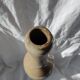 Vintage enamelled stoneware bottle