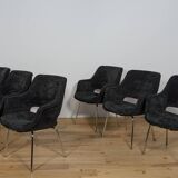 Model Kilta Armchairs by Olli Mannermaa for Juch Mobelfabrik, Germany, 1970