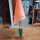 Lampe vintage plastique