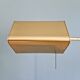 Articulated brass floor lamp, Hollywood Regency style, 1970s-80s.