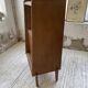 Meuble de rangement secrétaire chêne années 60