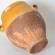 Yellow glazed jar