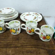 Set of 6 cups, saucers and dessert plates Villeroy and Boch Summer
