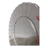 5 Duralex transparent dinner plates
