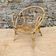 Vintage rattan armchair