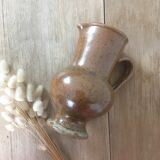 Speckled sandstone pitcher
