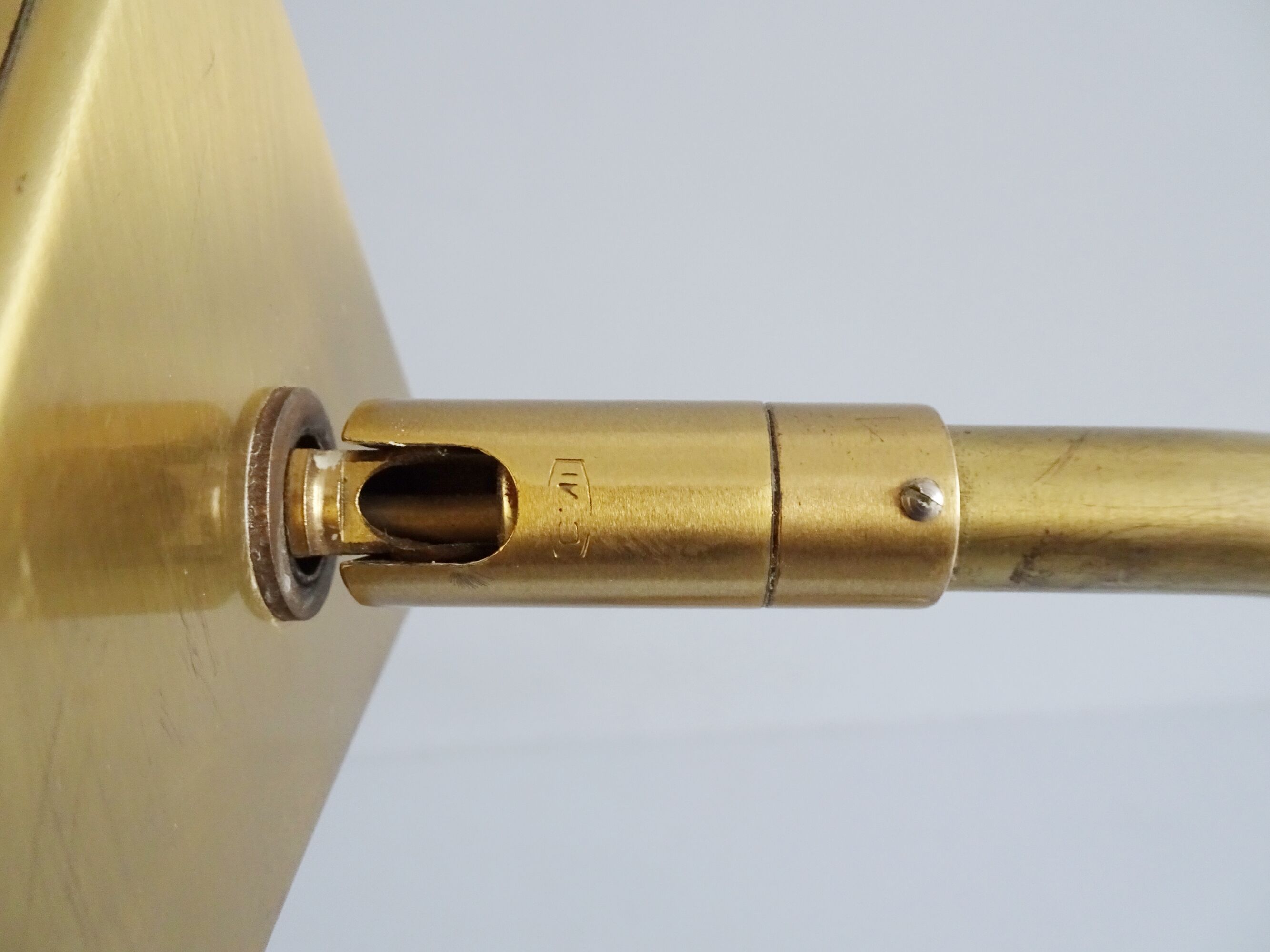 Brass desk lamp from OMI