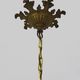 Former Italian hot air balloon chandelier, glass grapevines