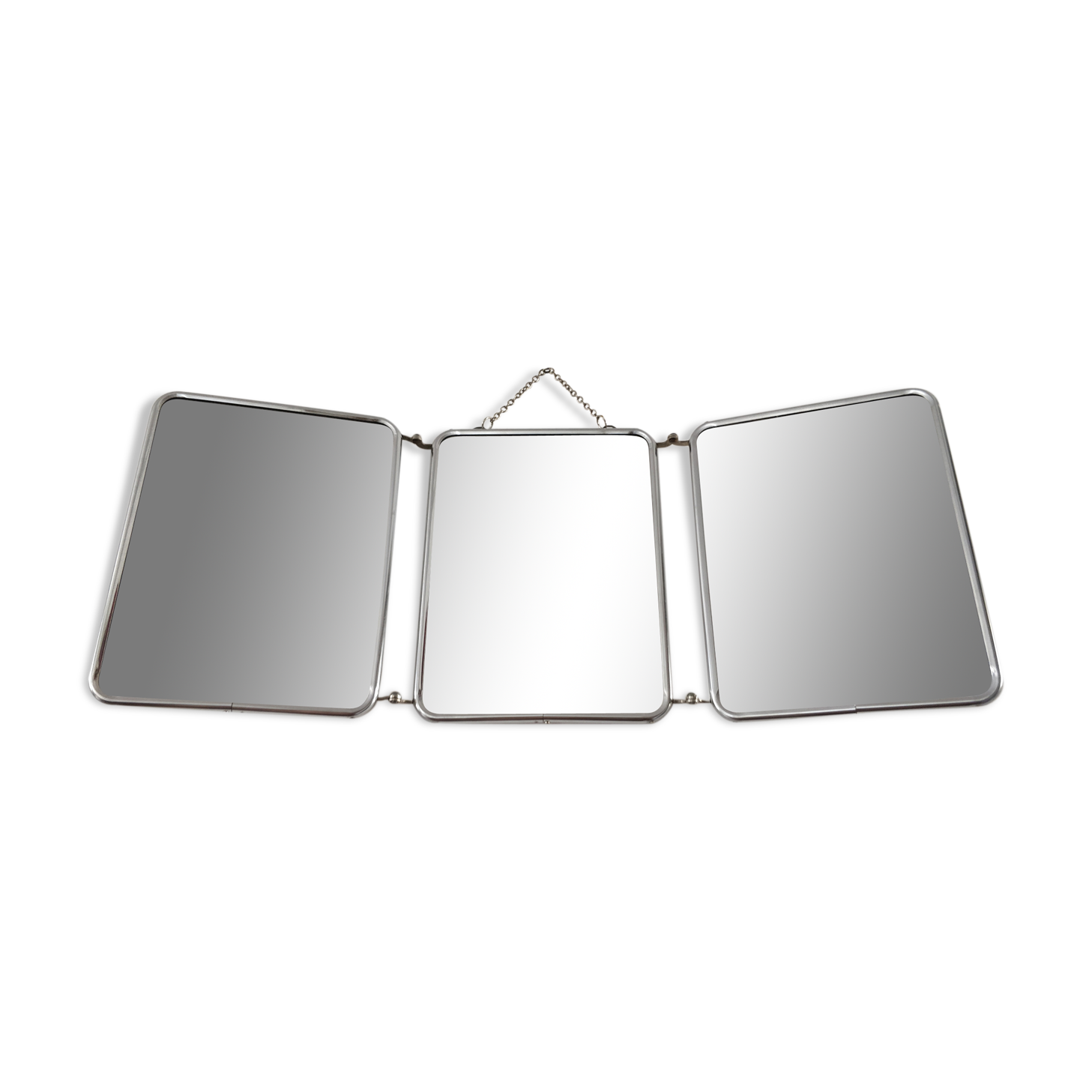 Barber triptych mirror 60x24cm