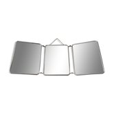 Barber triptych mirror 60x24cm