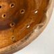 Jatte de campagne pierced to drain in glazed earth 1950