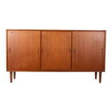 1970s vintage teak wood sideboard danish