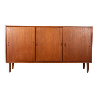 1970s vintage teak wood sideboard danish