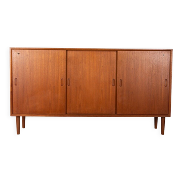 Enfilade en bois de teck vintage des années 1970 danois