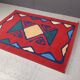 Grand tapis noué à la main, années 1980