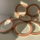 Vintage Boch plates