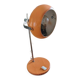 Vintage orange metal lamp