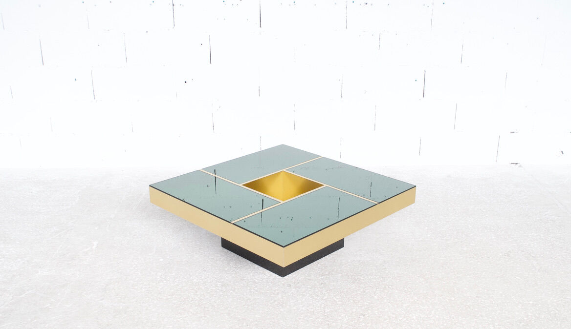 Coffee table bar 70' ny form by Ausenda-Grossi-Gavioli