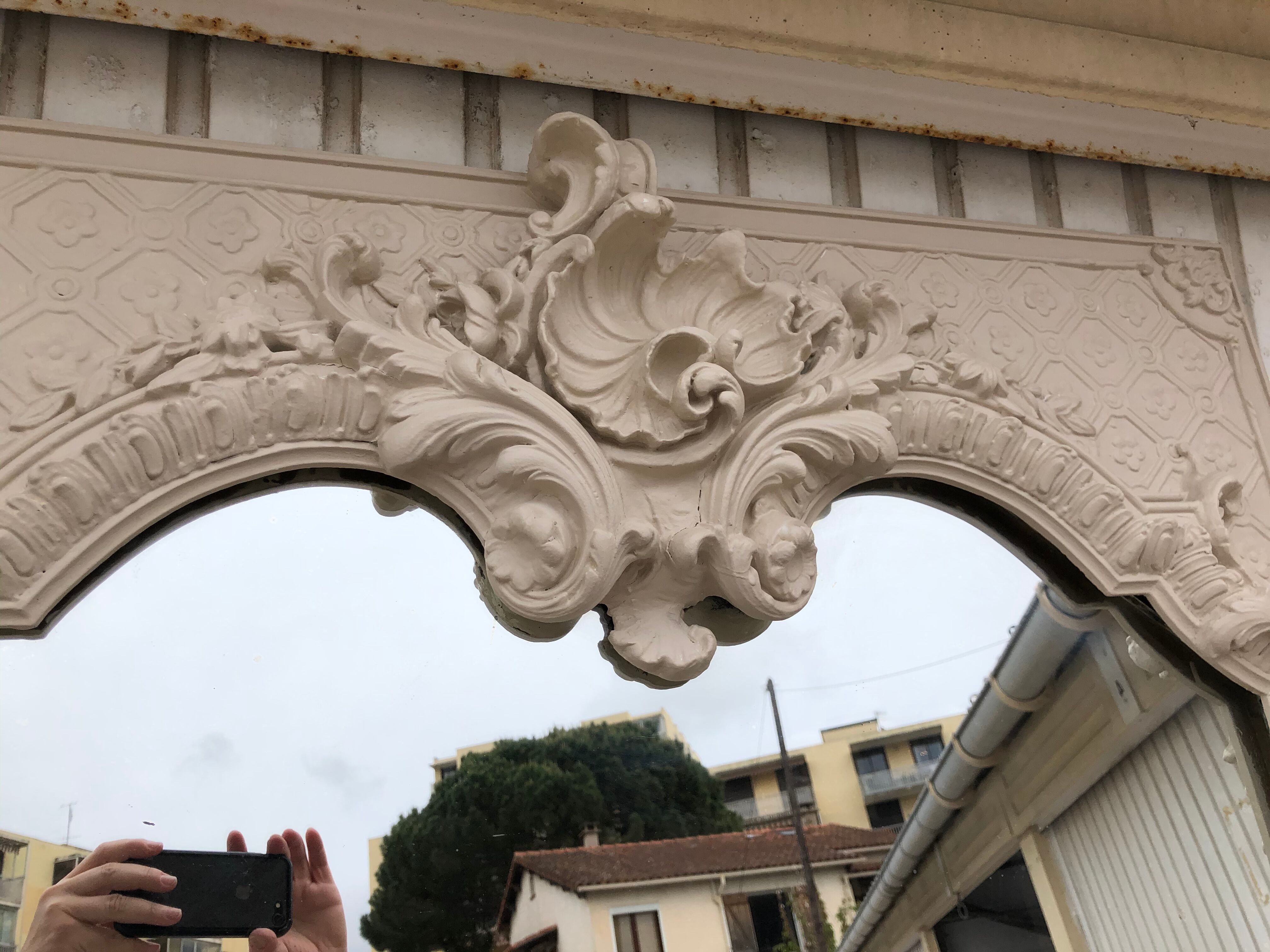 Large old mirror 196x97