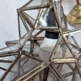 Star glass pendant lamp Steinhauer Pimpernel