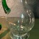 Murano, carafe, glass pitcher from Italy 1960