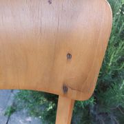 4 chaises bistrot, teinte claire
