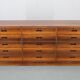 1960s Rare Kai Winding Chest of Drawers or Sideboard, Restored