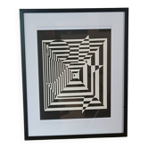 Victor vasarely screen print after work yablapour