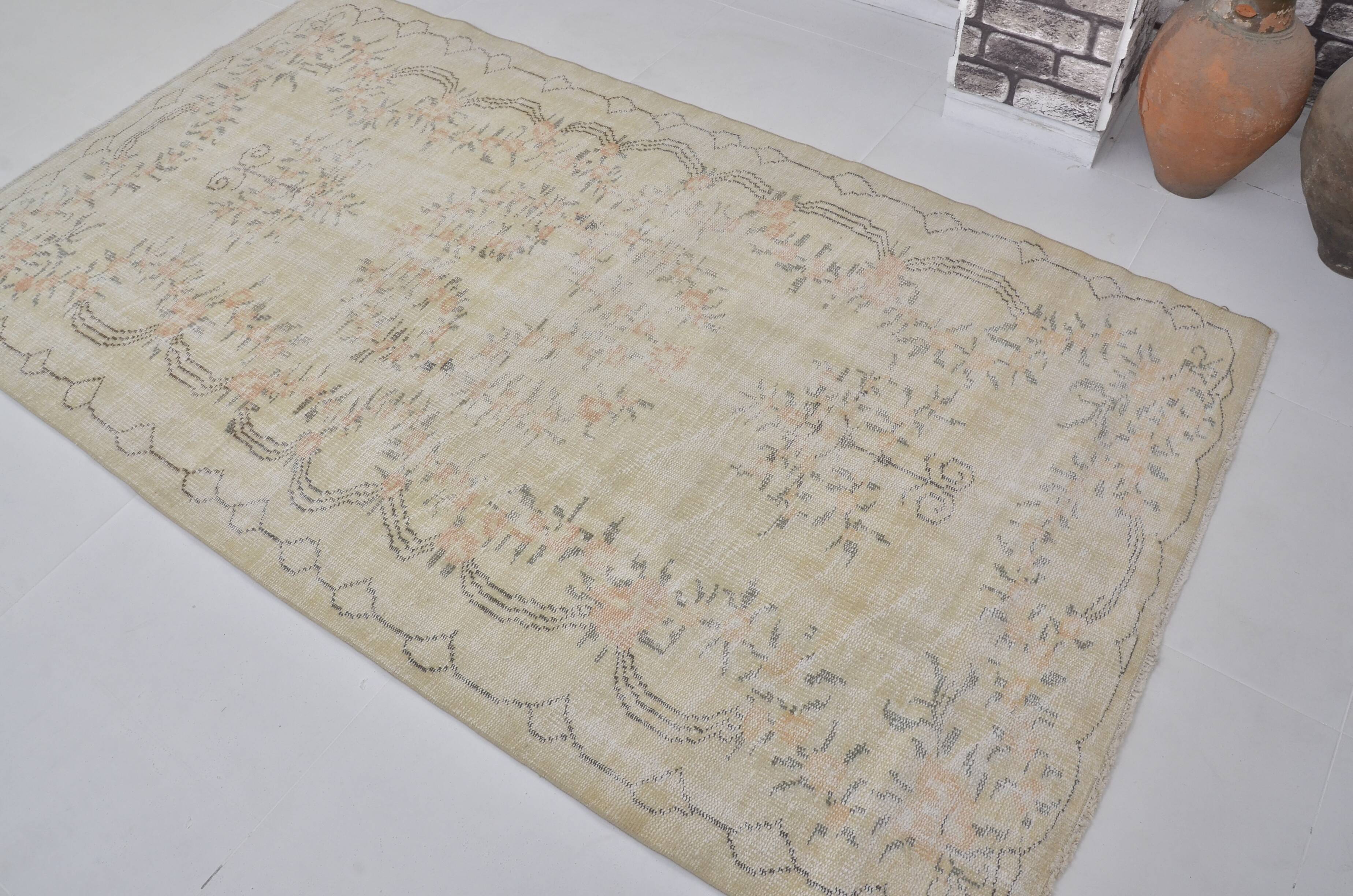 Antique Handmade Oushak Floor Ruh sku 1357