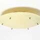 Extremely rare large round Mid Century Modern fiberglass ceiling lamp | Ø 5
