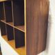 Teak wall locker