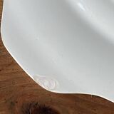 Plat à tarte 60s vintage jaune