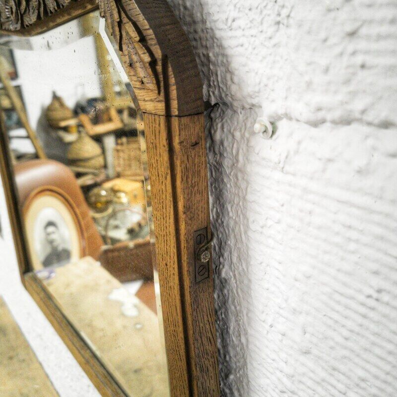 Art Deco mirror 51x44cm