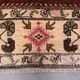 Turkish Milas rug 116x200 cm handmade vintage carpet Ushak 2573