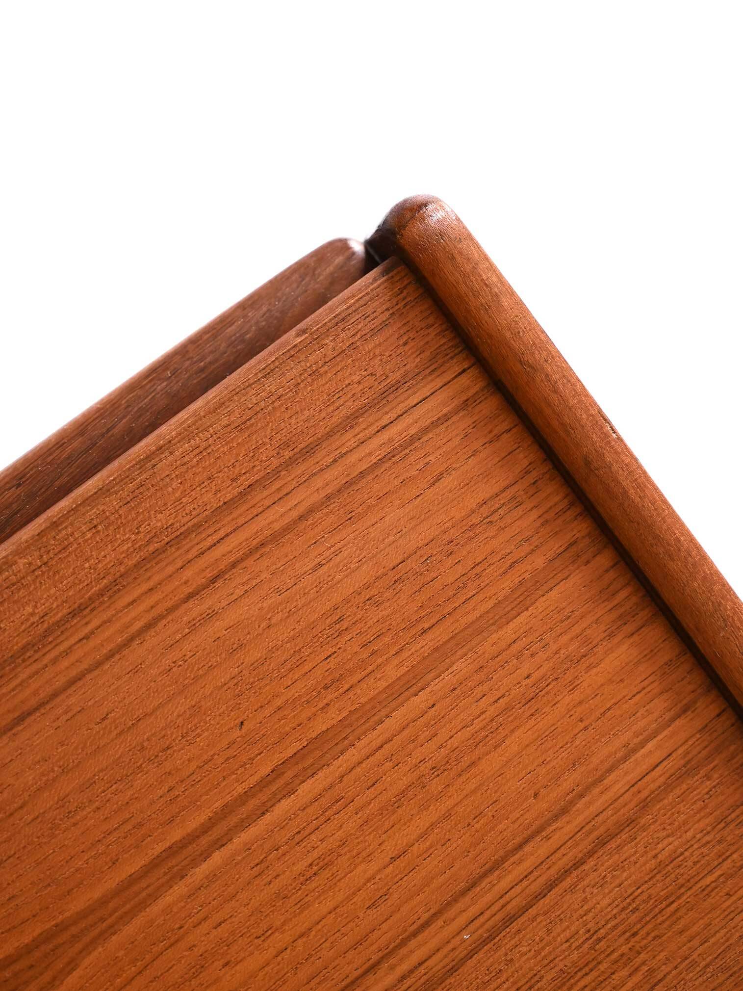 Vintage Danish teak nightstand from the 60s