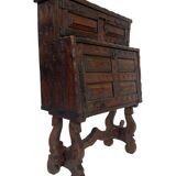 Vintage brutalist spanish wall cabinet cupboard design