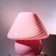 Mushroom lamp Murano pink, 1960