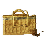 Old picnic basket