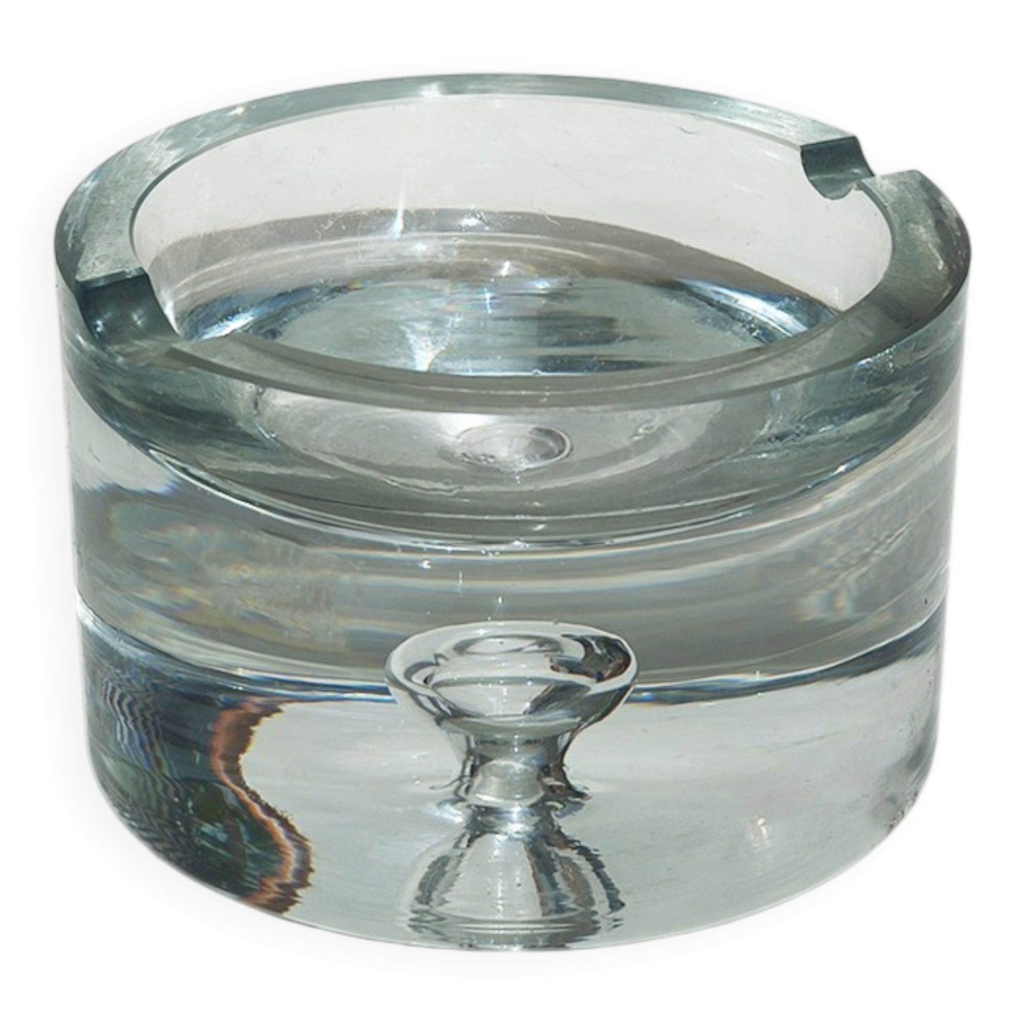 Cendrier en verre