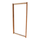 Scandinavian rosewood mirror, Fröseke, Sweden, 1960 - 117x57cm