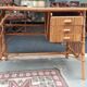 Bureau en rotin années 1960/1970