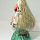 Lampe coquillage faience barbotine
