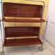 Folding rolling service table