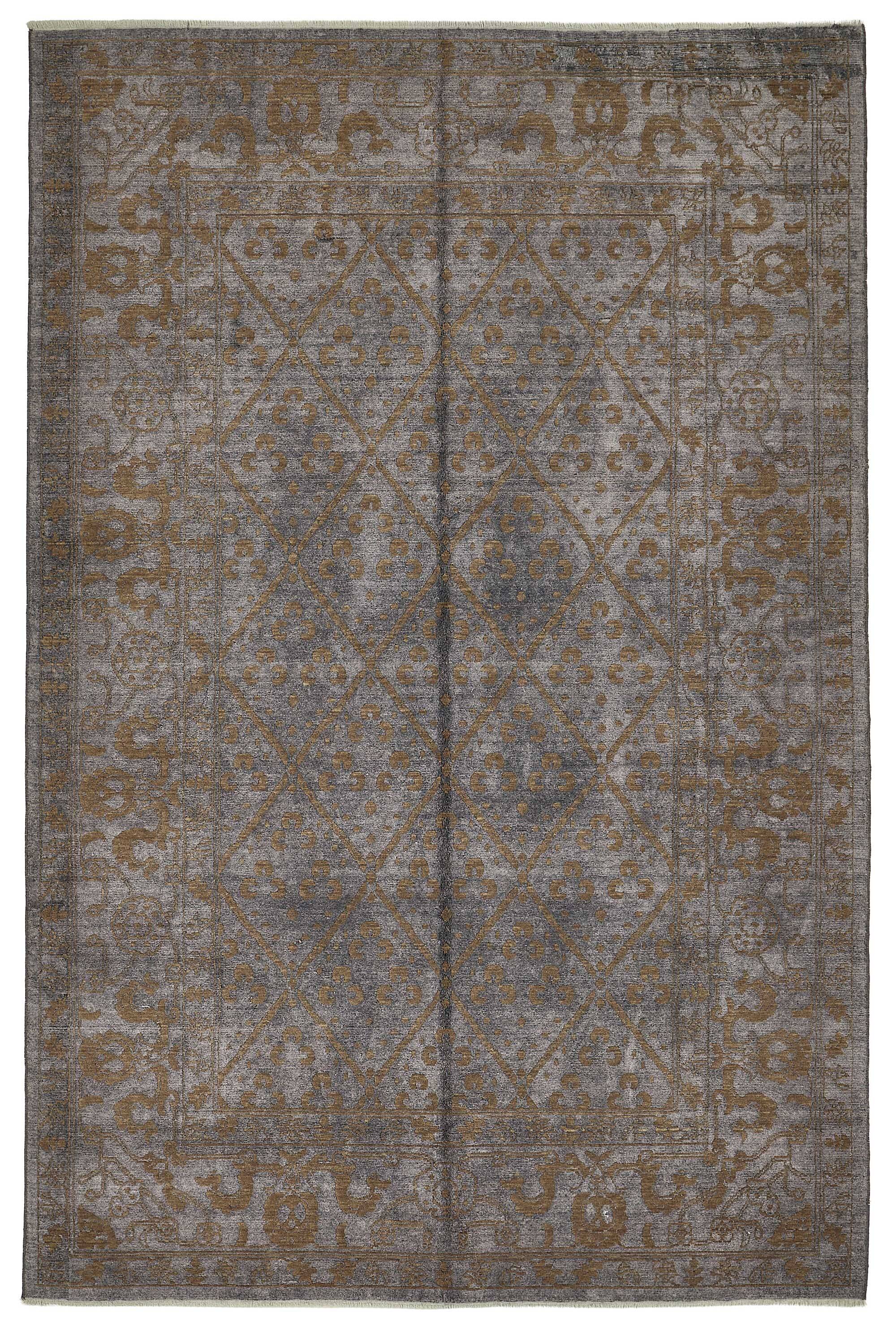 Turkish Handcrafted Loom Oushak Rug 198 cm x 295 cm