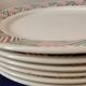 6 flat plates Adèle from Digoin Sarreguemines