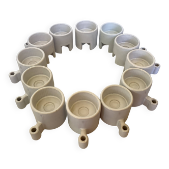 Twelve caterpillar candlesticks Ehlen Johansson