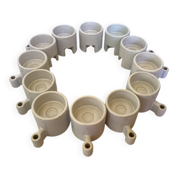 Twelve caterpillar candlesticks Ehlen Johansson